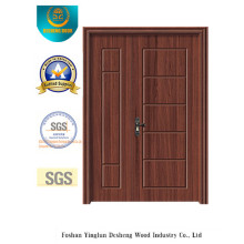 Simple Style Water Proof MDF Double Door for Entrance (xcl-825)